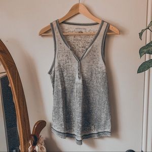 AE Distressed Tank Top